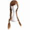 Cosplay Perücke für Eiskönigin Fans | Prinzessinnen Wig von Anna | Brünett