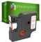 Schriftband kompatibel für Dymo D1 45015 Rot auf Weiß (12mm x 7m) LabelWriter 450 Duo LabelPoint 100 150 250 LabelManager 160 210D 220P 260P 280 360D 420P 450 500TS PnP Wireless MobileLabeler