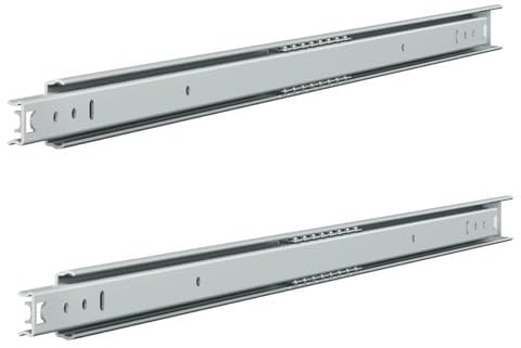 Ball Bearing Cabinet Drawer Runner Slide Pr 278 mm Draw Depth for 27 mm x 1 Pair