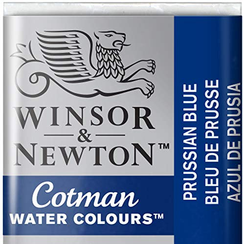 Winsor & Newton Cotman Aquarelle 1/2 Godet Bleu De Prusse