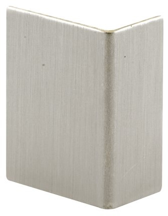 Prime-Line S 4215 Brushed Stainless, Adhesive Backed Door Edge Guard (5 Pack)