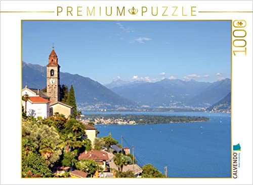 CALVENDO Puzzle Ronco sopra Ascona | 1000 Teile Lege-Größe 64 x 48 cm Foto-Puzzle für glückliche Stunden