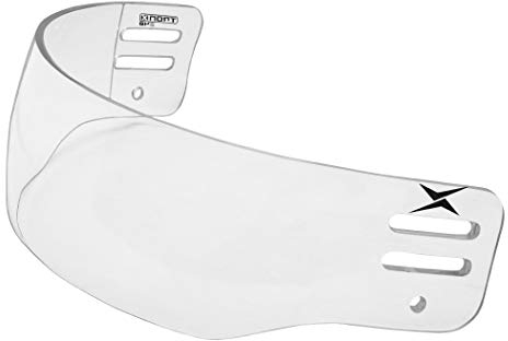 TronX S40 Hockeyhelm, belüftet, klares Visier (Kratzfest/beschlagfrei), CE-Zertifiziert