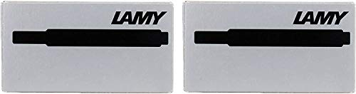 LAMY T10 Black Ink cartridges - 2 Packets - 10 cartridges