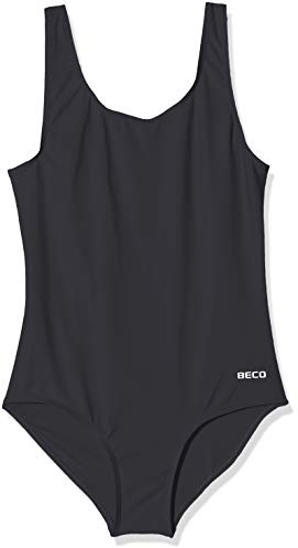 BECO Beermann GmbH & Co. KG Mädchen Badeanzug, schwarz, 140, 6850