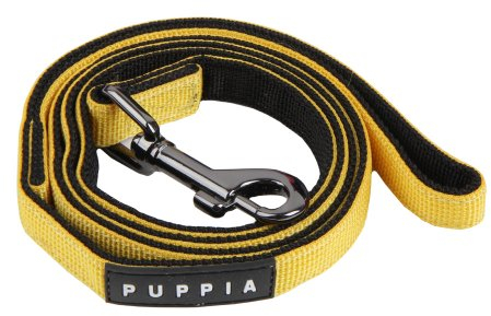 Puppia Hundeleine kleine Hunde - 1,16m, 1,20m & 1,40m - Als Welpenleine geeignet - viele Farben - Hausleine für Hunde, gelb, L, PDCF-AL30-YE-L