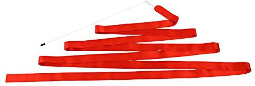 Gymnastikband Tanzband Turnband Rhythmikband Wirbelband Schwungband mit Stab 6 m