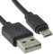 USB 2,0 A a Micro B Datos y Carga 24AWG Cable 1 m Cable Negro [1 metros/1m]