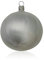 Lauschaer Glas Christbaumkugeln Eislack weiß 4 Stück d 10cm Christbaumschmuck Weihnachtsbaumschmuck mundgeblasen