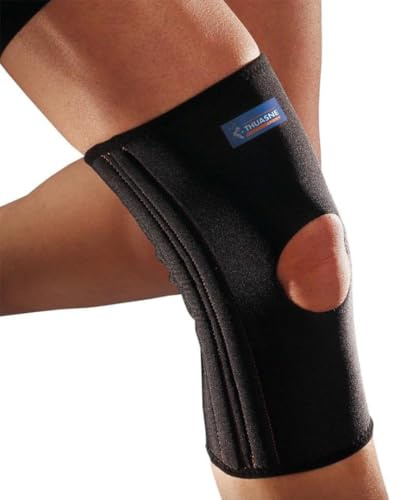 Thuasne Sport - Kniebandage - Instabiles oder schmerzhaftes Knie - Begrenzung des Wärmeverlusts* - Stützindex 2/3 - CE Medizinisches Gerät - Größe XL