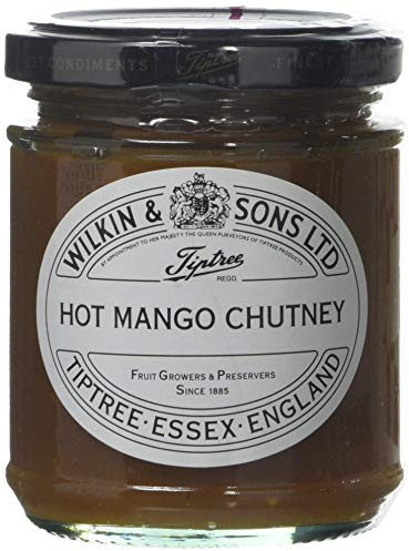 Tiptree Hot Mango Chutney 220 g (Pack of 6)