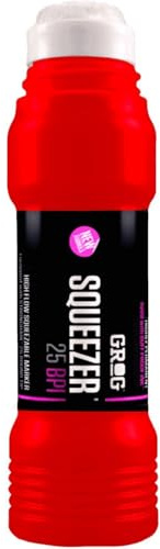 Grog 25 Squeezer - 25mm Refillable Ink Marker Pen - Supplied By Graff-City (Splatter Red - BPI-23)