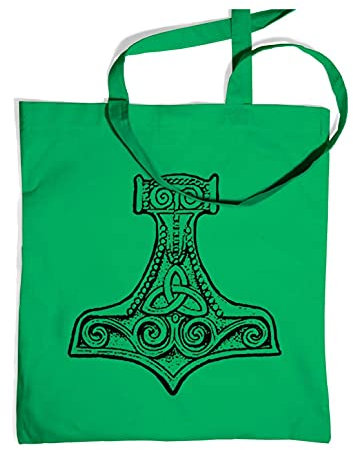 Mjölnir Hammer Tasche, kelly green, Einheitsgröße