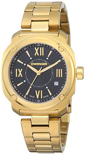 Wenger DamenArmbanduhr Analog Quarz Edelstahl 01.1121.114