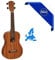Ukulele Tenor Top Körper Zebrano – Made in Europe-Boden Zargen Zebrawood Tastatur aus Palisander