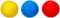 Simba 107354316 - 3 Softbälle, Ersatzbälle, Softball Tennis, 7cm, Ballspiel, ab 3 Jahren
