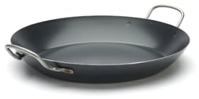 De Buyer, PAELLERA HIERRO AZUL, 2 ASAS, 6 RACIONES Ø 34 CM,-5023.34