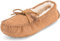 Donna Mocassinos Camoscio Di Pecora Australiana Pelliccia Pantofole - TAN38 AYC0225