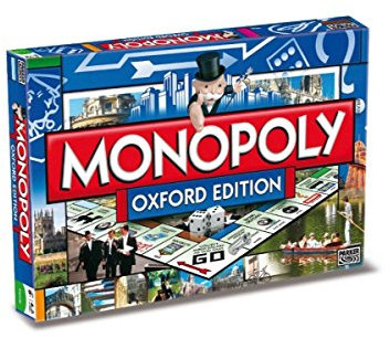 Winning Moves Oxford Monopoly Board Game