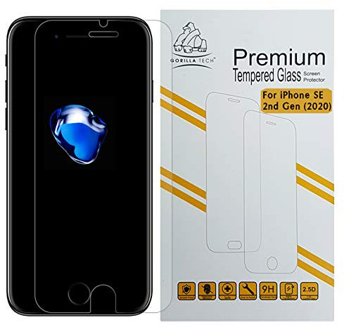 Apple iPhone SE 2nd Gen (2020) Screen Protector Premium Tempered Glass Gorilla Tech