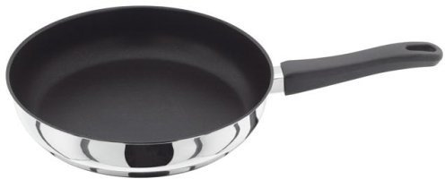Judge Vista Stainless Steel Non-Stick Large Skillet Frying Pan, 26cm, Induction Ready, Oven Safe