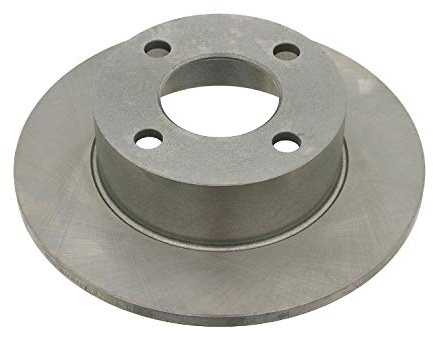 febi bilstein 02908 Brake Disc Set (2 Brake Disc) rear, full, No. of Holes 4