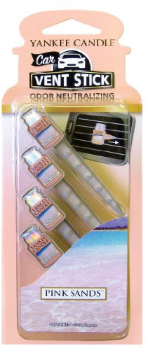 Yankee candle CAR HW Autoduft Vent Sticks, Plastik, Rosa, 7.6x19.2x0.5 cm