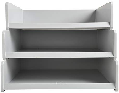 Exacompta 1x Briefablage DIN A4 Multitri Großformat lichtgrau