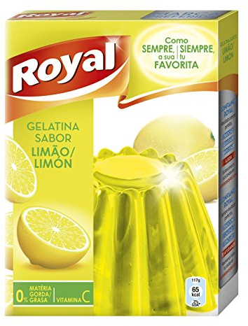 Gelatina Sabor Limon Royal 2 x 85 gr