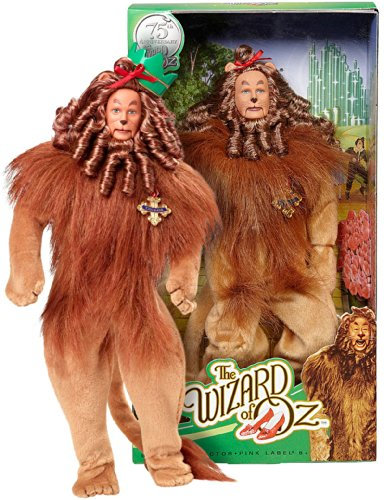 Cowardly Lion - Wizard of Oz ~11.5 Doll: Barbie Collector Pink Label Dolls Series