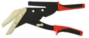 Sanpro Schieferschere/Faserzementschere 55mm mit Locher und stabilen Schneiden (Faserzementschere Locher Schere Schiefer Etenit Everit) Ausführung: Mit Locher