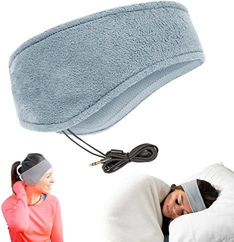 CozyPhones Sleep Headphones - NEW Contour Series with Cool Mesh Lining & Ultra Thin Earphones - Perfect for Air Travel, Meditation, & Insomnia