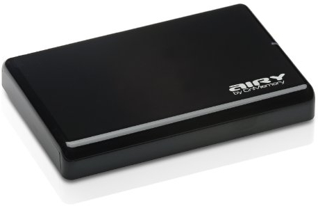 Airy 2,5 USB3.0 Externes Gehäuse SATA Schwarz bulk