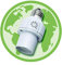 Ecosavers Temporizador Base de lámpara E27, 60 W, Blanco, 9,5 x 5,2 x 5,2 cm