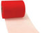 PRÄSENT C.E. Pattberg Verona Rouleau de Tulle Rouge, 50 m de Rouleau Tulle Blanc, Largeur 112 mm, Ruban décoration Mariage champêtre, Couture et Emballage de Cadeaux