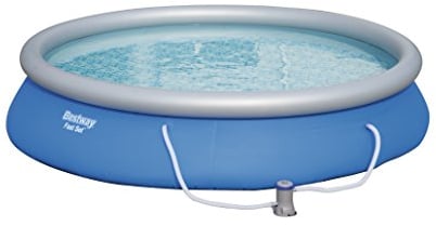 Bestway Piscine Fast Set 9677 litres, bleu, 4,6 m x 33 pouces / 4,57 m x 84 cm