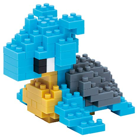 nanoblock NBPM009 Pokemon Lapras, Colourful