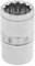 Draper 32772 3/8-Inch Square Drive 12-Point Hi-Torq Metric Socket, 12mm Size