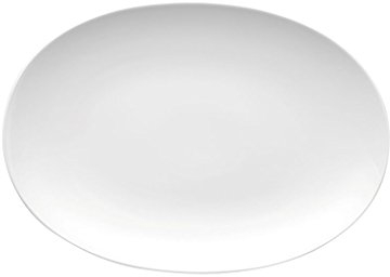 Thomas Medaillon Weiß Platte 33 cm