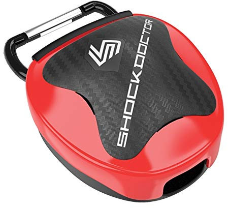 ShockDoctor Erwachsene Mundschutz Box, Red, 11+