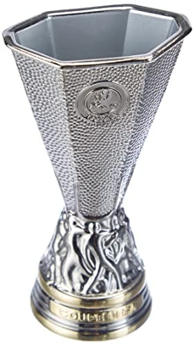 UEFA EUROPA LEAGUE Unisex Adult Uefa-el-80 UEFA EUROPA LEAGUE Replika Pokale 80mm Gr e, Silber, 80 mm EU