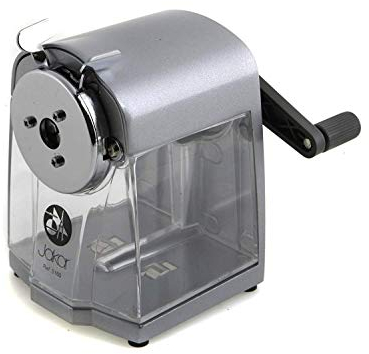 Jakar Metal Desktop Pencil Sharpener - Color: Silver