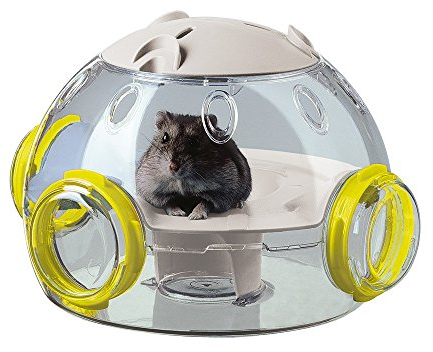 Ferplast 84826099 Spielhaus HAMSTER LAB, Maße: 22 x 20 x 14 cm