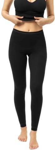 Mey Damen Pyjamahose 100% Baumwolle Serie Noblesse | Taillensitz, Flacher Bund, Ohne auftragende Seitennähte, Langes Bein, Weiche Beinabschlüsse, Gr. 38-50
