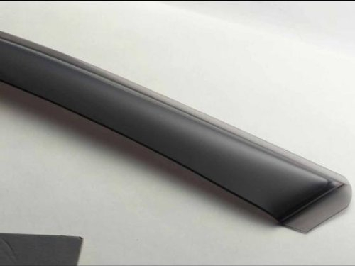 ClimAir Windabweiser Master Schwarz (Hinten) kompatibel mit Dodge Ram 1500 MegaCab 2001-2009
