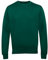 Star and Stripes X-Large Bottle Green Crew Neck Cotton Sweatshirts Durable Jumpers Unisex Fitting