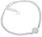 SIF Jakobs Damen-Charm-Armband 925 Sterlingsilber SJ-B2071-CZ