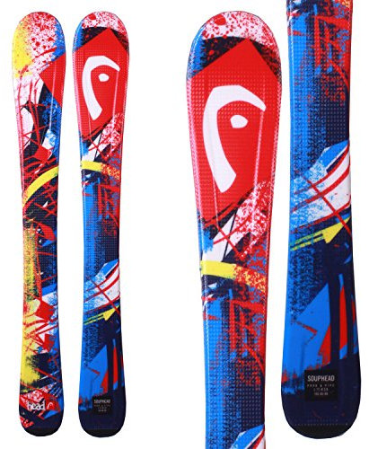 HEAD souphead MC Kinder Ski, Light Red/Yellow