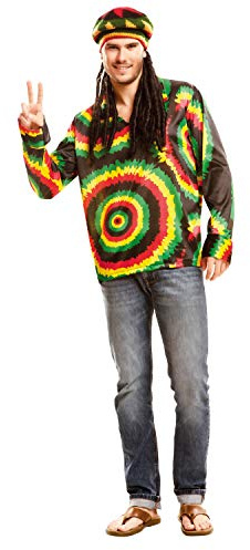 Partychimp 83-02713 - Jamaicaner, Erwachsene, One-Size, braun