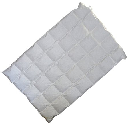 Betten Hofmann Bella-Night Daunen-Kassetten-Bett 5x7 135/200 cm, leichte Ganzjahresdecke, Daunendecke, Naturprodukt, waschbar